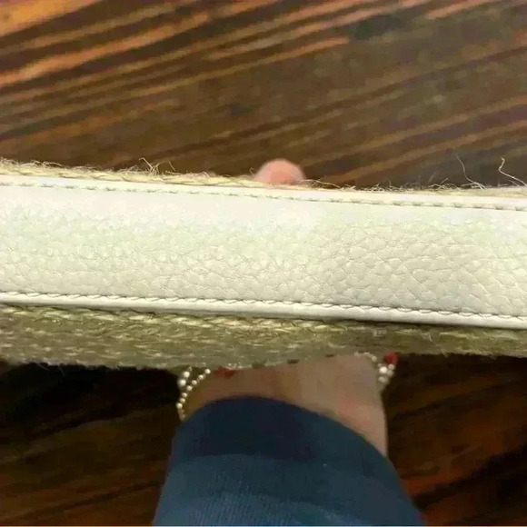 The Sak Linden Hand Crochet Espadrille Handbag NWOT - Picture 5 of 6